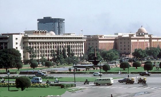 Regierungsgeb&auml;ude in Neu-Delhi